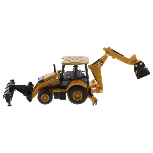 1:64 Cat® 420 XE Backhoe Loader with additional work-tools - Image 4
