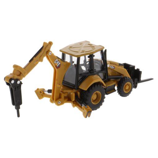 1:64 Cat® 420 XE Backhoe Loader with additional work-tools - Image 5