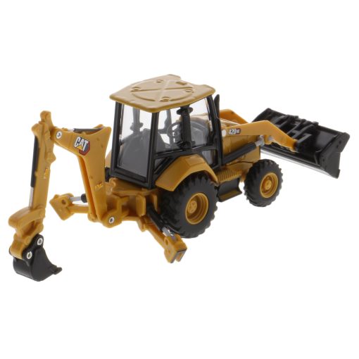 1:64 Cat® 420 XE Backhoe Loader with additional work-tools - Image 7