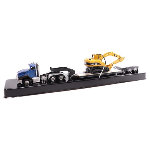 1:87 CAT CT660 Day Cab with Lowboy Trailer & 315C L  Hydraulic Excavator - Image 4