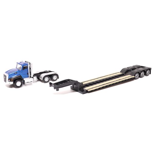 1:87 CAT CT660 Day Cab with Lowboy Trailer & 315C L  Hydraulic Excavator - Image 7