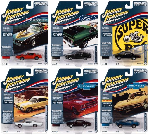 JOHNNY LIGHTNING Muscle Cars USA 2022 RELEASE 1 1/64 – SET A - Image 2
