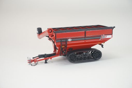 1/64 J&M Grain Cart w/ Tracks - Red