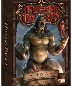 Flesh and Blood : History Pack 1 Blitz Deck -Rhinar