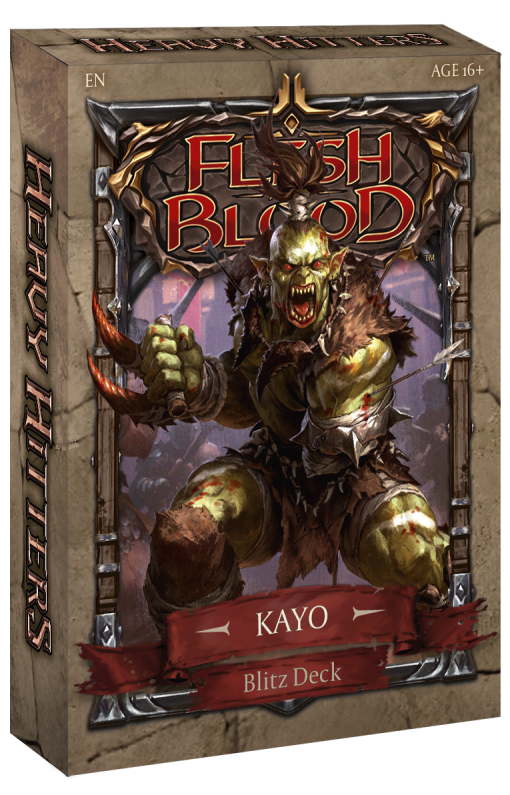 Flesh and Blood : HEAVY HITTERS BLITZ DECKS - Kayo