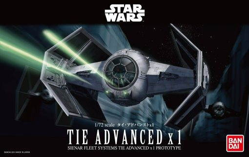 Bandai 1/72 Darth Vader's Tie Advanced Starfighter