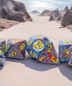 Festive Mega-hedral Mosaic/yellow 7-Die Set