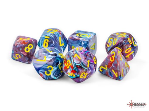 Festive Mega-hedral Mosaic/yellow 7-Die Set - Image 2