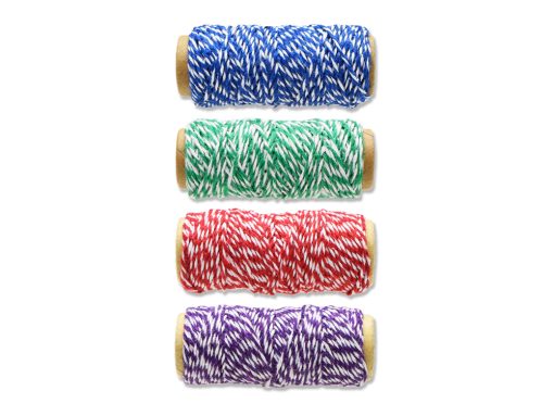 Craft Medley: 30m Bakers Twine 4 Spools Asst (4x10m) Bold - Image 3