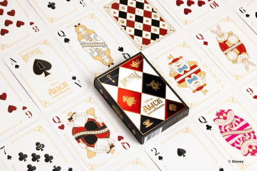 Disney Alice in Wonderland Inspired Playing Cards by Bicycle - Image 4