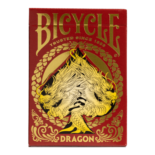 Bicycle Red Dragon Playing Cards - Image 2