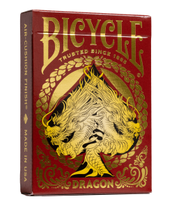 Bicycle Red Dragon Playing Cards