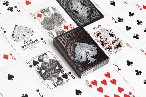 Bicycle Black Dragon Playing Cards - Image 4