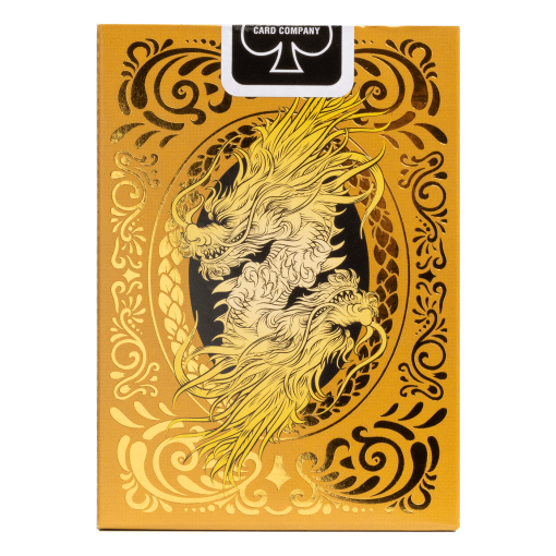 Bicycle Gold Dragon Playing Cards - Image 3