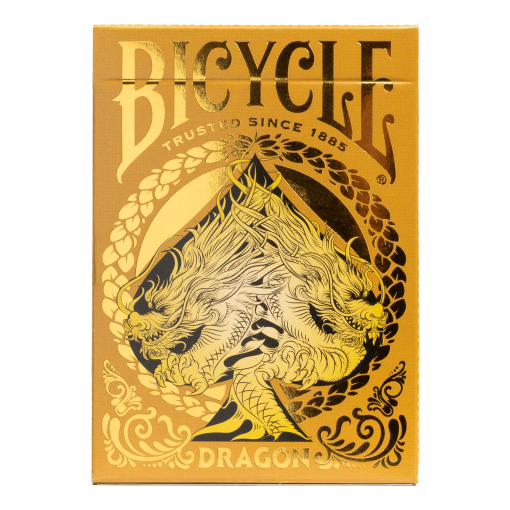 Bicycle Gold Dragon Playing Cards - Image 2