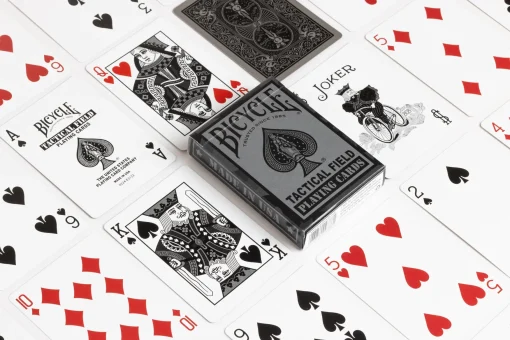 Bicycle Tactical Field Playing Cards, Navy Blue or Special Ops Black - Image 6