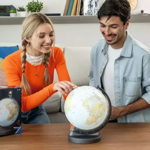 3D Puzzle Ball Globe - Night Stand - 540 Pieces - Image 6