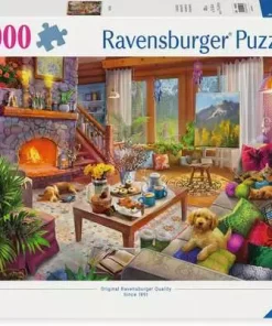 Cozy Cabin - 1000 Pieces Puzzle