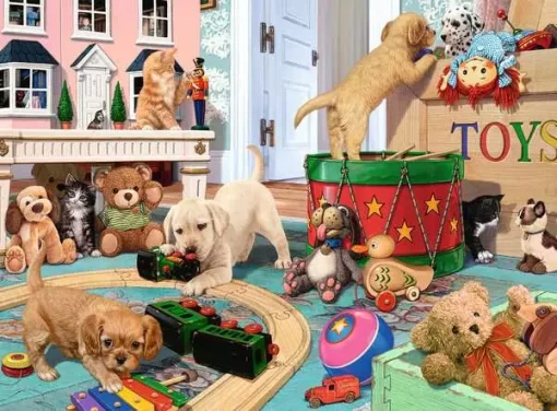 Little Paws Playtime - 150 Pieces Puzzle - Image 2