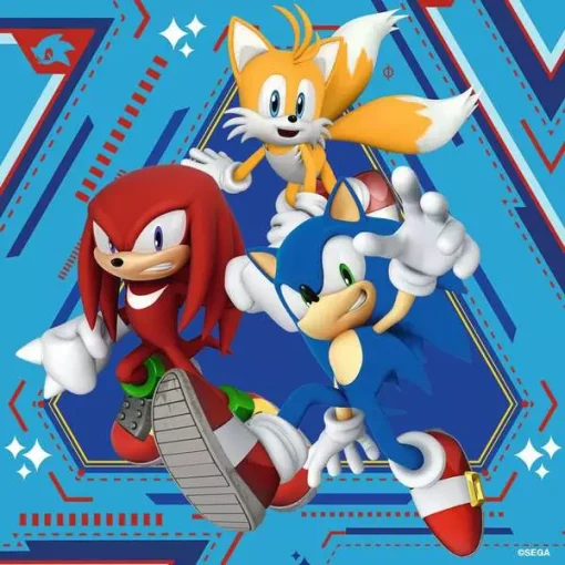 Sonic the Hedgehog - 3 x 49 Pieces Puzzle - Image 4