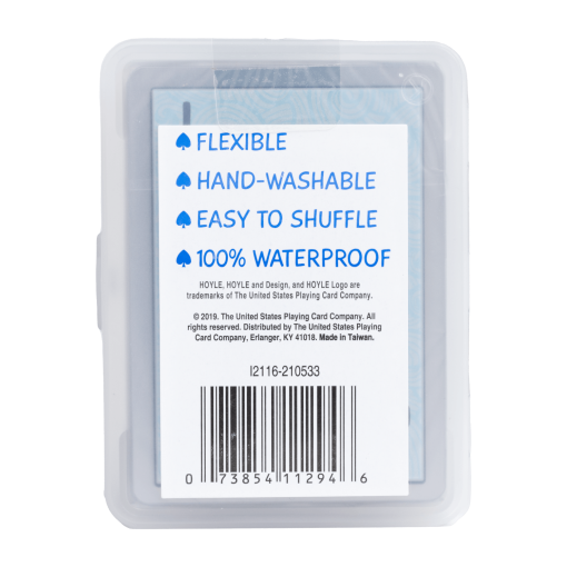 Hoyle Clear Waterproof Playing Cards - Image 3
