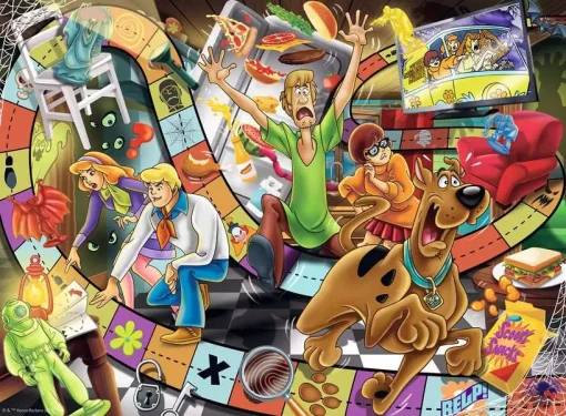 Scooby Doo Haunted Game - 200 Pieces Puzzle - Image 2