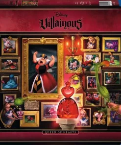 Disney Villainous: Queen of Hearts - 1000 Pieces Puzzle