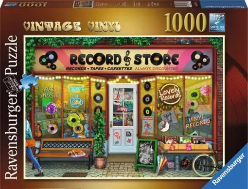 Vintage Vinyl - 1000 Pieces Puzzle
