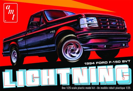 1/25 - 1994 Ford F-150 Lightning Pickup - AMT - Scale Model Kit