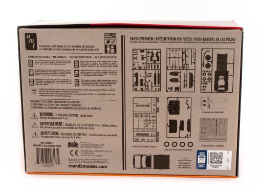 1/25 - 1994 Ford F-150 Lightning Pickup - AMT - Scale Model Kit - Image 3