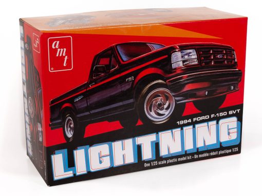 1/25 - 1994 Ford F-150 Lightning Pickup - AMT - Scale Model Kit - Image 2