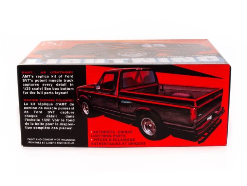 1/25 - 1994 Ford F-150 Lightning Pickup - AMT - Scale Model Kit - Image 4