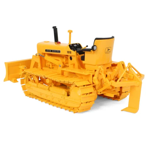 1/16 John Deere 1010 Crawler w/ Front Blade, Rear Ripper & Die-cast Tracks, ERTL Prestige Collection - Image 3