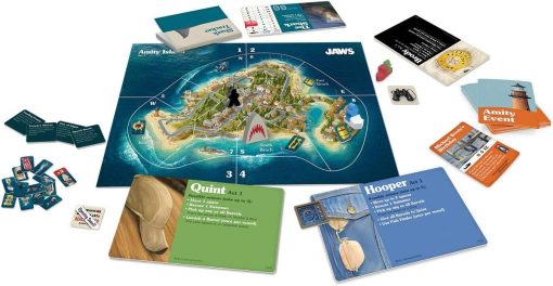 Jaws Board Game - Thrilling Strategy and Suspense - Image 3