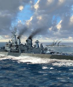 Trumpeter 1:700 U.S.S Iowa BB-61
