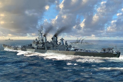 Trumpeter 1:700 U.S.S Iowa BB-61