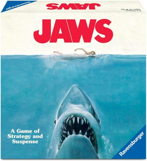 Jaws Board Game - Thrilling Strategy and Suspense