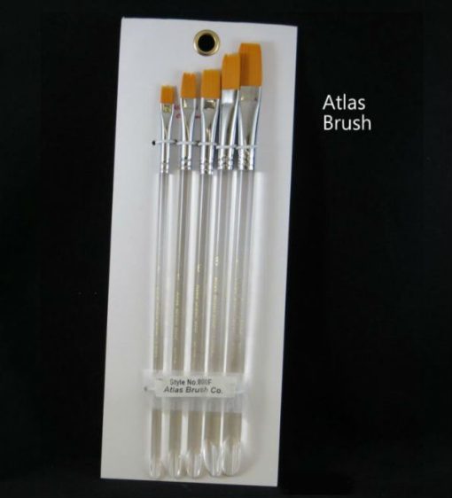 800 F Golden Taklon (Flat) 5 piece set