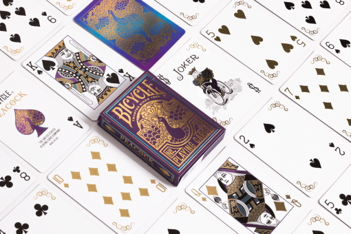 Bicycle Purple Peacock Playing Cards - Image 4