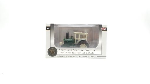 1/64 Oliver 2255 w/ Cab & Duals - Spec Cast 50th Anniversary Tractor - Image 5