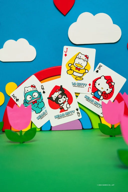 Bicycle Hello Kitty 50th Anniversary Playing Cards - Image 5