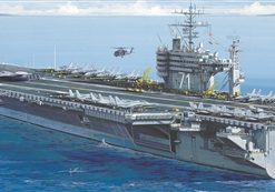 Italeri 1:720 U.S.S. ROOSEVELT CVN-71