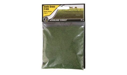 Static Grass - Dark Green - Field System - Woodland Scenics - Image 6