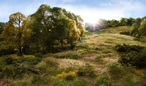 Static Grass - Medium Green - Field System - Woodland Scenics - Image 4