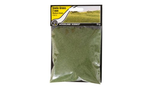 Static Grass - Medium Green - Field System - Woodland Scenics - Image 8
