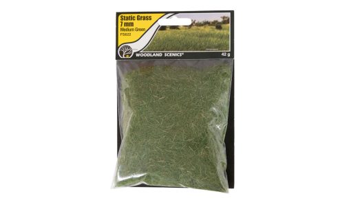 Static Grass - Medium Green - Field System - Woodland Scenics - Image 6
