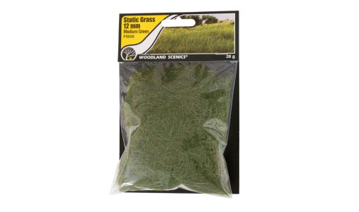 Static Grass - Medium Green - Field System - Woodland Scenics - Image 5