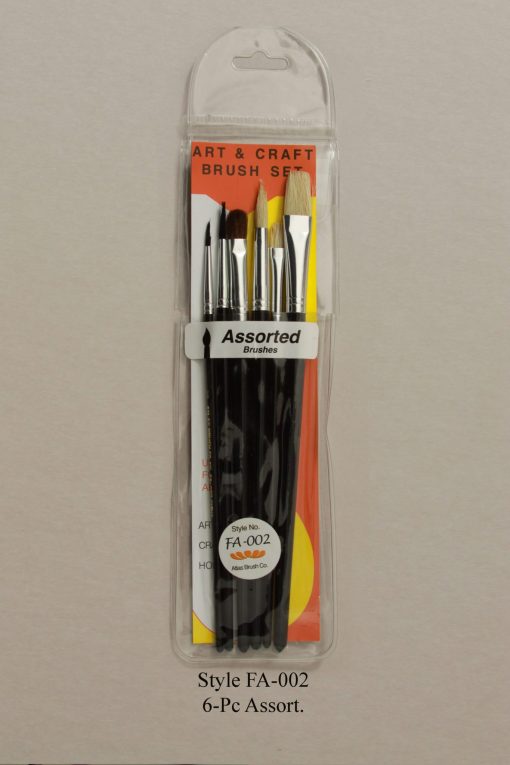 Style FA 002 6 Pc Assortment