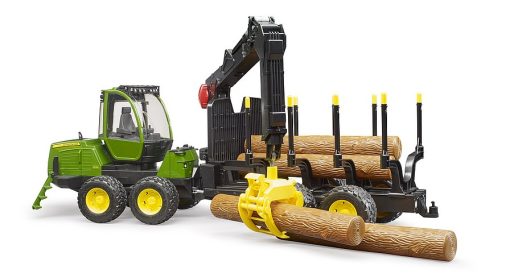 John Deere 1210E Forwarder with 4 trunks and grab - Image 4