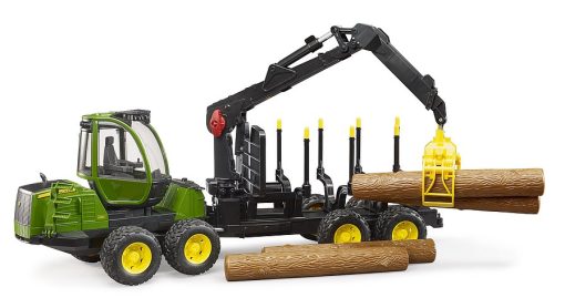 John Deere 1210E Forwarder with 4 trunks and grab - Image 5